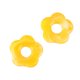 thumbnail image 1 of Minnieouse 2 piezas de acrílico flor Color sólido DIY decorativo ahueca hacia fuera pendiente collar joyería hacer hallazgos Ropa, zapatos y accesorios Miscelánea Amarillo Minnieouse AP015879-05, 1 of 1