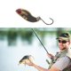thumbnail image 2 of Soidarity Kit de cucharas de trucha Lentejuelas Señuelo de pesca Gancho único Crankbait Spinner Cebos Agua dulce Agua salada Carpa Bass Pescar Oro 3g, 2 of 6