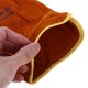 thumbnail image 2 of 2pcs guantes de soldadura de cuero de vaca de doble capa guantes resistentes al calor guantes de seguridad, 2 of 5
