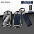 thumbnail image 6 of For Hyundai C 3 buttons key case I20 I30 Ix20 Ix35 Elantra Accent Shell Cover Zinc alloy+leather Car Key Case, 6 of 28
