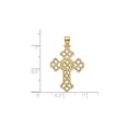 thumbnail image 2 of 14K Gold Delicate Cut-Out Cross Charm, 2 of 4