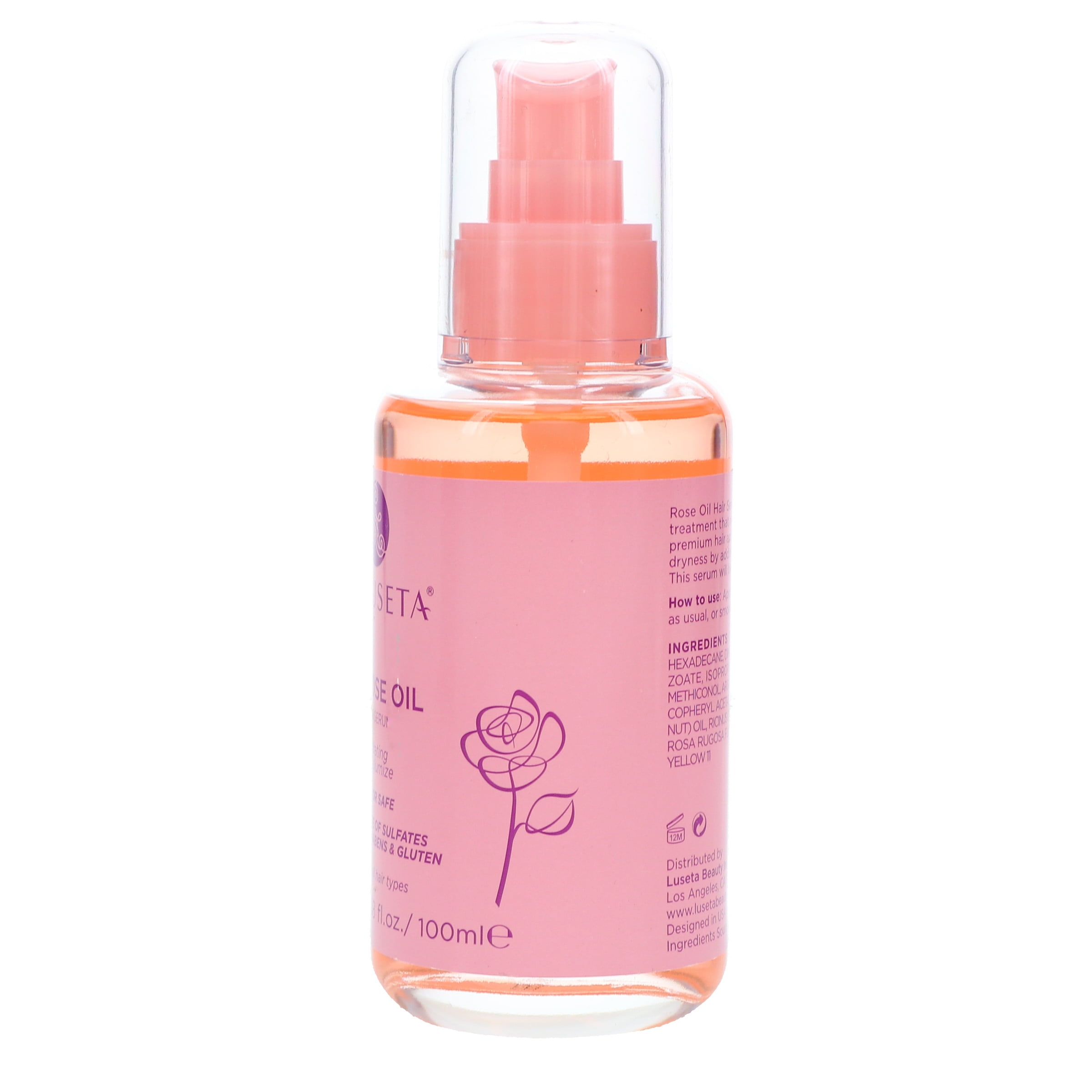 Luseta Rose Oil Hair Serum 3.38 oz