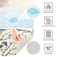 thumbnail image 6 of Bathroom Plush Absorbent Mat Combined U-Shaped Square Pad Bath Mat Fluffy Suitable For Bathroom Toilet Living Room Absorb Water Non-Slip Durable Twig Bird, 6 of 9