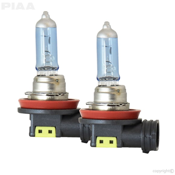 Valeo Headlight Bulb 23-10111 Xtreme White Hybrid; H11; Halogen Bulb; 55 Watt; 12 Volt; White Beam Color; 3900K Light Color Temperature; Set Of 2
