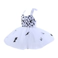 thumbnail image 4 of Kids Girls Party Cartoon Dogs Dress Accessory Outfit Set Little Girl Party Dress 1st Birthday Dress for Baby Girl, 4 of 4