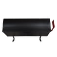 thumbnail image 5 of Black American Flag Metal Wall Mounted Mailbox with Hangers, 5 of 6