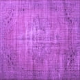 thumbnail image 1 of Ahgly Company Indoor Square Persian Purple Traditional Area Rugs, 5' Square, 1 of 4