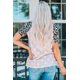 thumbnail image 1 of ABPHQTO Top de manga corta con estampado de estrellas salvajes Style In The Wild para mujer, 1 of 5