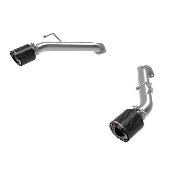 aFe Takeda Stainless Steel Axle-Back Exhaust System for Nissan Z 2023 with Carbon Fiber Tip * Part #49-36137-C
