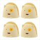 thumbnail image 1 of 4 Unids Resistan Silicona Horno Guantes de Cocina Antideslizante Horno Guantes Cattoon Forma Aislados Guantes para Hornear un, 1 of 5