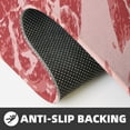 thumbnail image 4 of Yiaed Red Meat Kitchen Rugs Sets of 2 Kitchen Mats Cushioned Anti Fatigue Kitchen Rug Tapetes Para Cocina for Sink,Laundry Room, 4 of 6