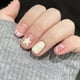 thumbnail image 3 of Parche de uñas de estilo armadura para verano, diseño de Little Red Book, celebridad de Internet con diseño de uñas, parche de uñas desechable blanco, 3 of 5