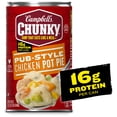 thumbnail image 3 of (3 pack) Campbell's Chunky Soup, Pub-Style Chicken Pot Pie Soup, 18.8 oz Can, 3 of 16