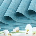 thumbnail image 4 of Unique Bargains 4/6pcs Heat Insulated Placemats Anti-slip Washable PVC Table Mats, 4 of 8