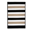 thumbnail image 1 of Portico PO49R072X072S Portico - Sharp Black 6 ft. square Rug, 1 of 1