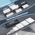 thumbnail image 3 of Impresora portátil vretti - Impresora térmica inalámbrica A4 para viajes, hogar y oficina, compatible con iOS, Android y portátiles, compatible con tamaño carta de EE. UU., A4 y B5., 3 of 5