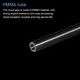 thumbnail image 4 of Acrylic Pipe Clear Rigid Round Tube 4mm ID 8mm OD 14" for Lamps and Lanterns, Water Cooling System 2pcs, 4 of 6