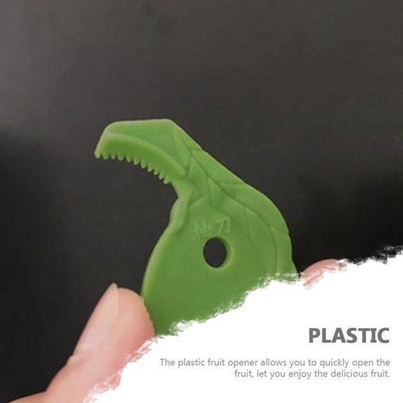 HEATSHAKING 100-Piece Green Plastic Fruit Opener Set for Orange, Pomelo and Other Tools