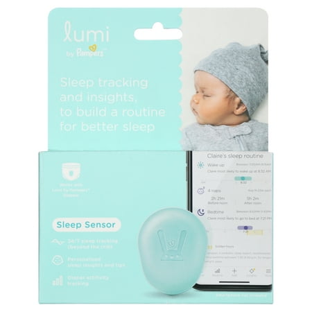 DISCONTINUED: Lumi by Pampers Baby Sleep Sensor Sleep Routine Monitor and Tracker 1 Count