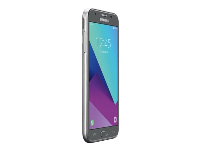 Samsung Galaxy J3 Emerge 5 0 Hd Tft 16 Gb Sprint Prepaid Silver Sm J327pzsaspr Walmart Com