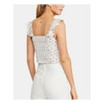 thumbnail image 2 of Free People Womens Stay With You Satin Smocked Tank Top, 2 of 4