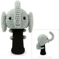 thumbnail image 1 of StitchHead Hand Stitched Yarn Animal Driver/Wood Head Cover - Elephant, 1 of 2