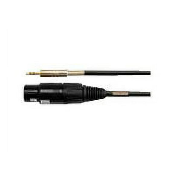 Mogami Gold Series 1/8" Mini TRS-XLR Patch Cable 18 in. 3.5Mm