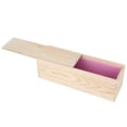 thumbnail image 4 of Convenient Healthy Soap Mold, Soap Box Mold, For Home DIY Pink Silicone Box + Wood Box, 4 of 8