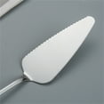 thumbnail image 6 of Stainless Steel Pie Server Set - Serrated Edge, Dishwasher Safe for Parties, 6 of 8