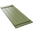 thumbnail image 5 of Ekena Millwork 23"W x 69"H True Fit PVC Four Board Spaced Board-n-Batten Shutters, Moss Green (Per Pair - Hardware Not Included), 5 of 7