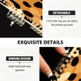 thumbnail image 4 of Leopard Print Ring Binder Notebook Journey Note Diary College Ruled Spiral Notebook Study Loose Leaf Paper A5 60 Pages, 4 of 8