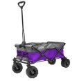 thumbnail image 1 of Chariot Pliant Tout Terrain / Violet Gris, 1 of 4