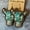 #3, variant on Brown Wood Bezel Cow Head Sunflower Aztec Tribe Leather Women Western Earrings