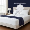 thumbnail image 2 of Beddora Waterproof Mattress Protector – Queen Size – Quilted Top, Soft & Breathable – For Adults – White, 2 of 6