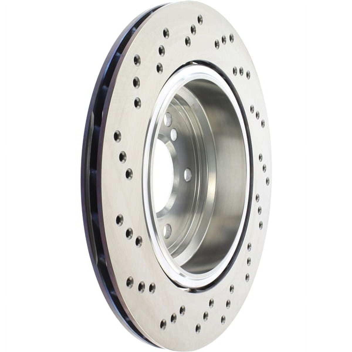 Centric 128.34087 Centric Premium OE Style Cross-Drilled Disc Brake Rotors Fits select: 2006 BMW M3, 2006 BMW M ROADSTER