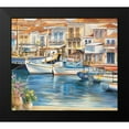 thumbnail image 2 of Erwin, Eric 13x12 Black Modern Framed Museum Art Print Titled - Ambiance de mediterranee II, 2 of 5