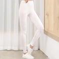 thumbnail image 3 of Modal Cotton Leggings Thin Breathable Women's Outer 9-point Pants Large High Waist Leggings L-3XL, 3 of 6