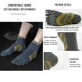 thumbnail image 3 of Toe Socks Running Socks for Men Women 3 Pairs Athletic Breathable Five Finger Socks, 3 of 7