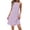 Purple, variant on MEICHEN Women's Summer Sleep Dresses Women's Solid Short Sleeved Sleepwear Loungewear Womens Home Essentials Fashion Nightgowns