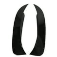 thumbnail image 2 of 2pcs Glossy Black Rear Bumper Spoiler Fins Replacement for Mercedes GLA Class X156 GLA200 260 GLA45 AMGLine 20132019, 2 of 7