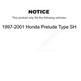 thumbnail image 2 of TOR Front Suspension Stabilizer Bar Link Kit for Car 1997-2001 Honda Prelude Type SH - Left Right Side (Driver Passenger) KTR-100894, 2 of 2