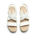 thumbnail image 4 of DREAM PAIRS Womens Platform Espadrilles Wedge Sandals, Slip on Elastic Ankle Strap Sandals for Women Casual Dressy Summer, 4 of 6
