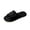 Black #1, variant on Open Toe Slippers for Women Indoor Slippers Women’s Slippers Adjustable Slippers Home Slippers House Slippers for Women Adjustable Indoor Open Toe Memory Foam Non-slip Bedroom Shoes Beige 6.5