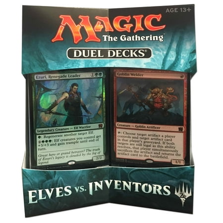 Magic the Gathering Duel Decks: Elves vs. Inventors Trading (Magic The Gathering Best Green Cards)