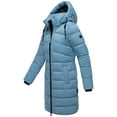 thumbnail image 6 of Marikoo Women's Mid-Lenght Quilted Winter Coat - Removable Hood - Water-Repellent - Kaltnäschen 16, 6 of 10