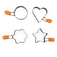 thumbnail image 4 of Anillos para panqueques de huevo, 4 piezas Molde moldeador de huevo para huevo frito Molde para huevo frito Estándares líderes en la industria Jadeshay A, 4 of 8