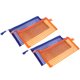 thumbnail image 1 of unbranded 4Ud Estuche Con Cremallera Para Archivos Uso Diario Material Duradero Y Visible, 1 of 8