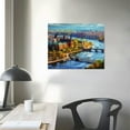 thumbnail image 3 of Nawypu Stockholm Sweden Pictures Canvas Wall Art Landscape Poster Prints Wall Decor、For Living Room Bedroom Office, 3 of 4