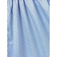 thumbnail image 6 of MORTTIC Baby Girl's 4th Of July Themed Dress Gingham American Flag White Blue Color Block Independence Day Dresses, 6 of 6