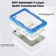 thumbnail image 3 of Funda Protectora para Samsung Galaxy Tab A11 8.7" (2025) y Tab A9 8.7" (2023) - Azul Cian, 3 of 9